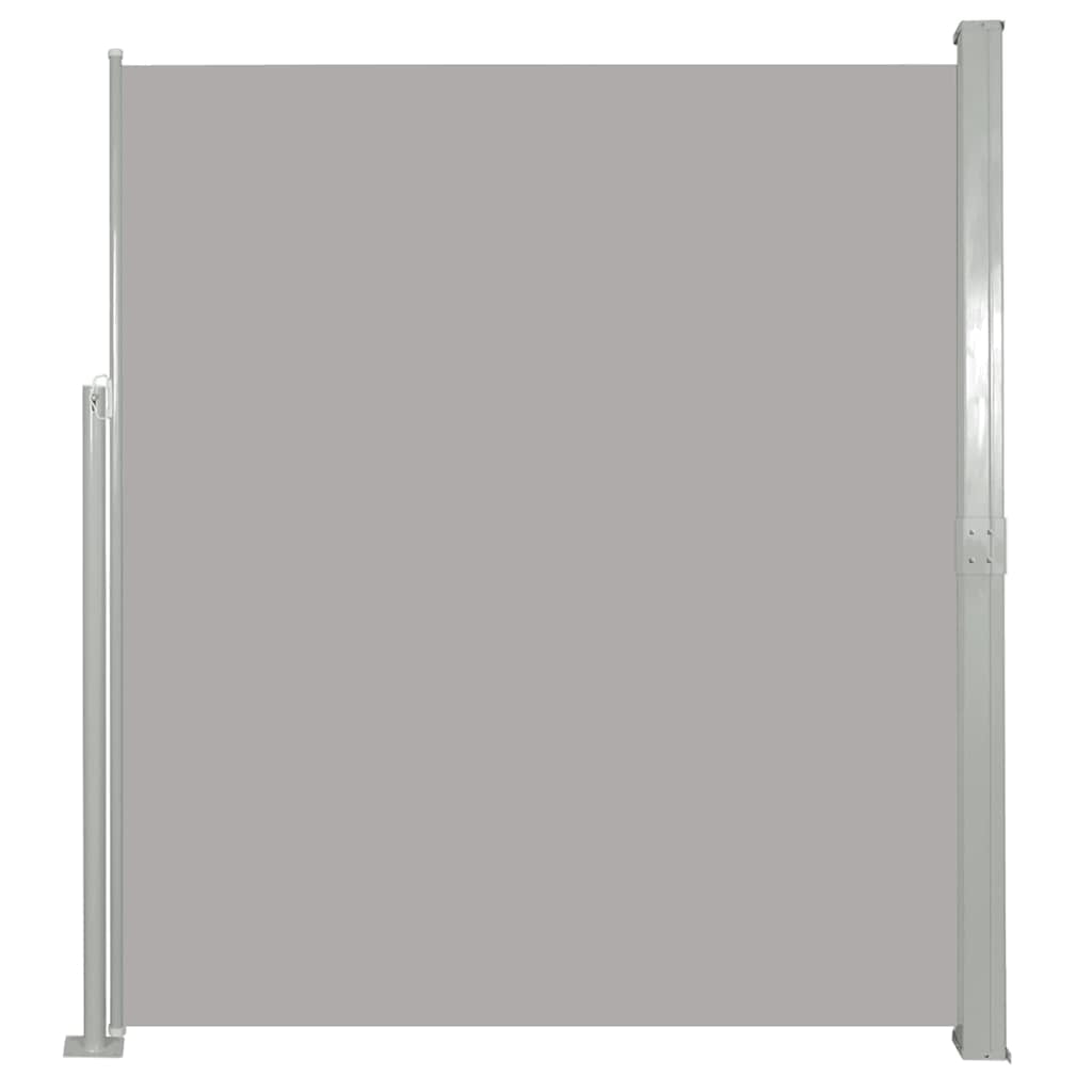 Vidaxl Toldo Lateral Retráctil 160x500 Cm Gris_0