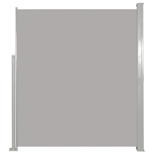 Vidaxl Toldo Lateral Retráctil 160x500 Cm Gris_0