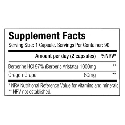 Berberine 90 Caps