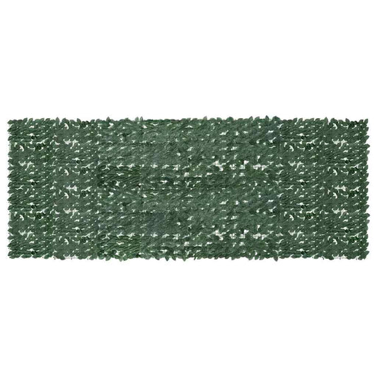 Vidaxl Toldo Para Balcón Con Hojas Verde Oscuro 400x150 Cm_0