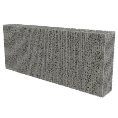 Muro De Gaviones Con Cubiertas Acero Galvanizado 300x50x150 Cm / Vetonek_1