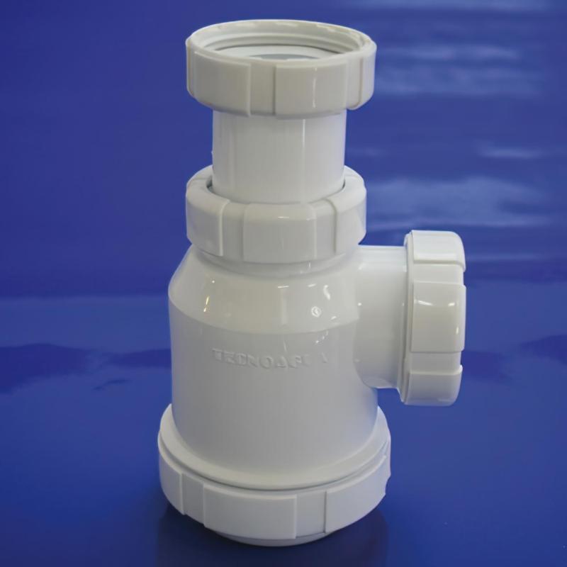 Sifon Botella Extensible T-4-va  1  1/2  Válvula Automática_0