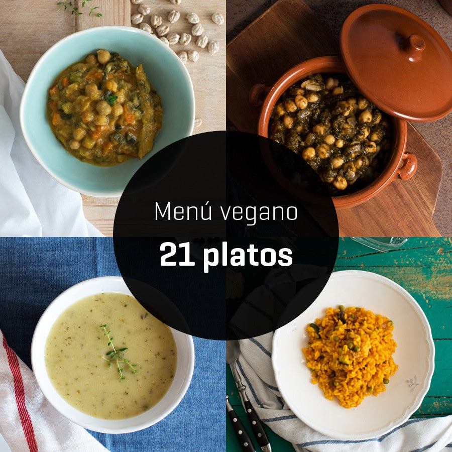Menú Vegano 21 Platos_0