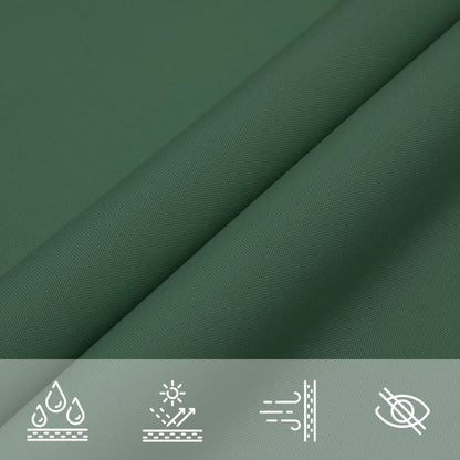 Vidaxl Toldo De Vela Rectangular Tela Oxford Verde Oscuro 5x6 M_4