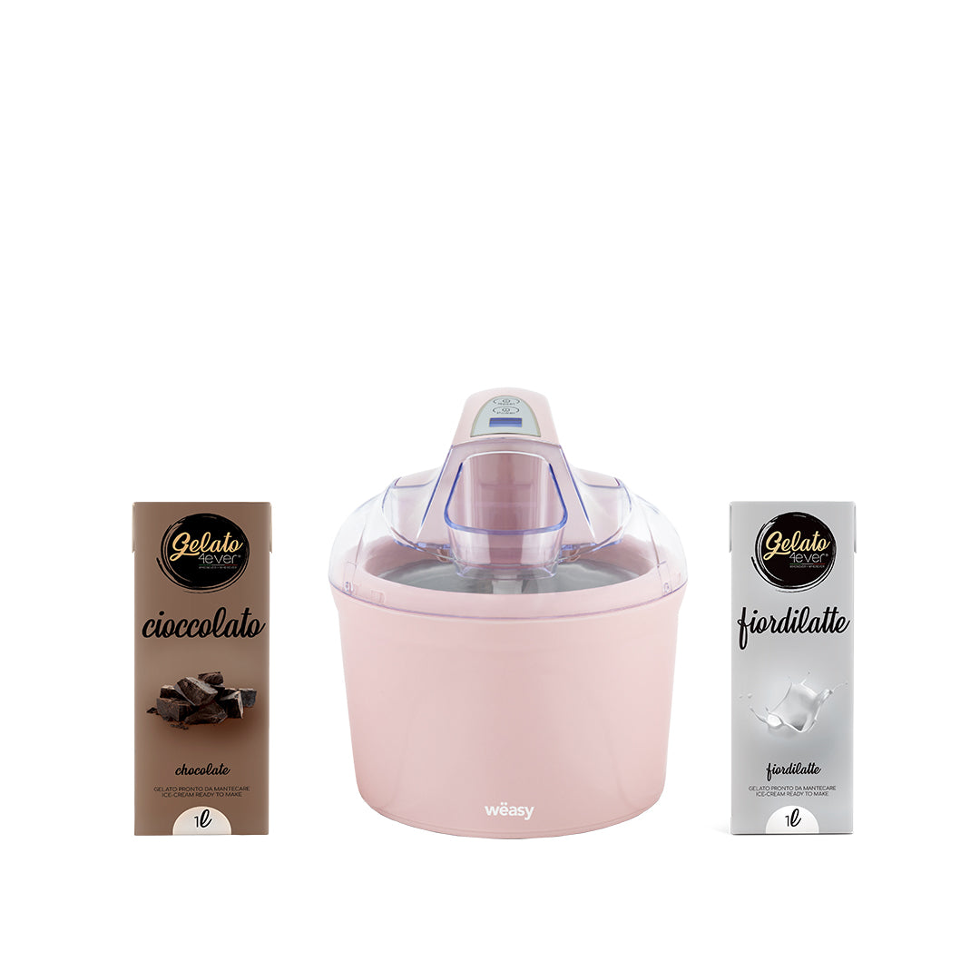 Màquina Heladera Mya60 Con 2l Helado Listo Para Preparar Sabor Chocolate Y Leche - Gelato 4ever_0