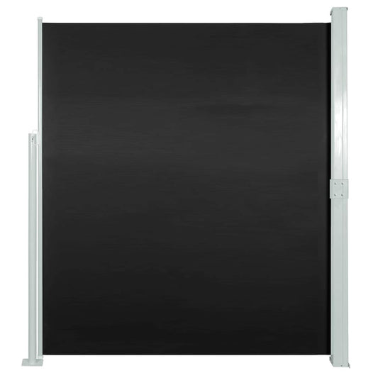 Vidaxl Toldo Lateral Retráctil 160x500 Cm Negro_0