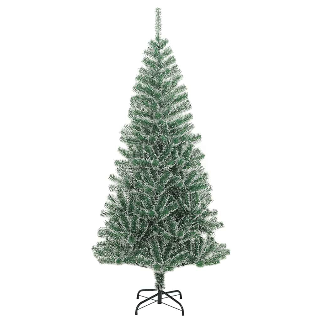 Vidaxl Árbol De Navidad Artificial Con 300 Led Bolas Y Nieve 210 Cm_4