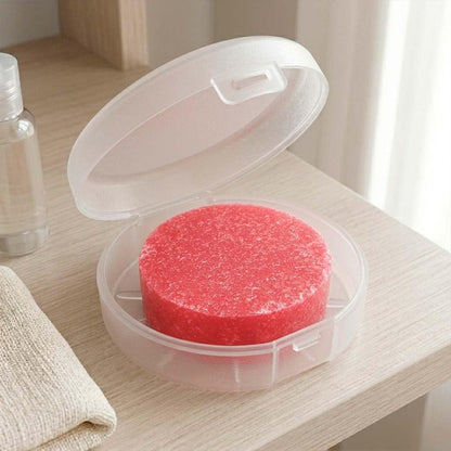 4 Esponjas Jabonosas Varios Usos. Aroma Fresa. Ideal Para Viaje O Gym. Todo Tipo De Piel. Con Aceite De Rosa Mosqueta_2