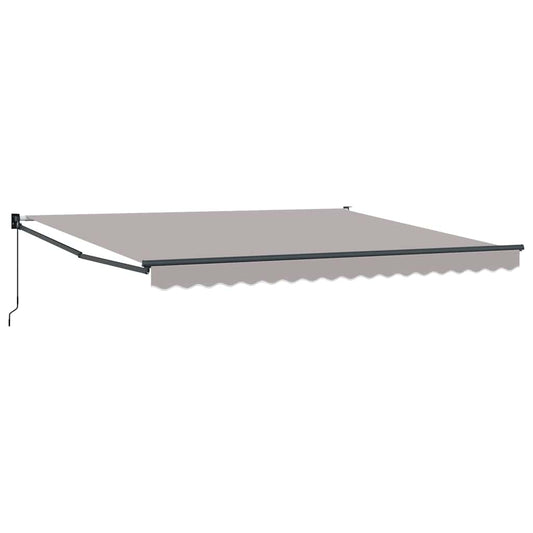 Toldo Retráctil Gris Claro 400 X 300 Cm_0