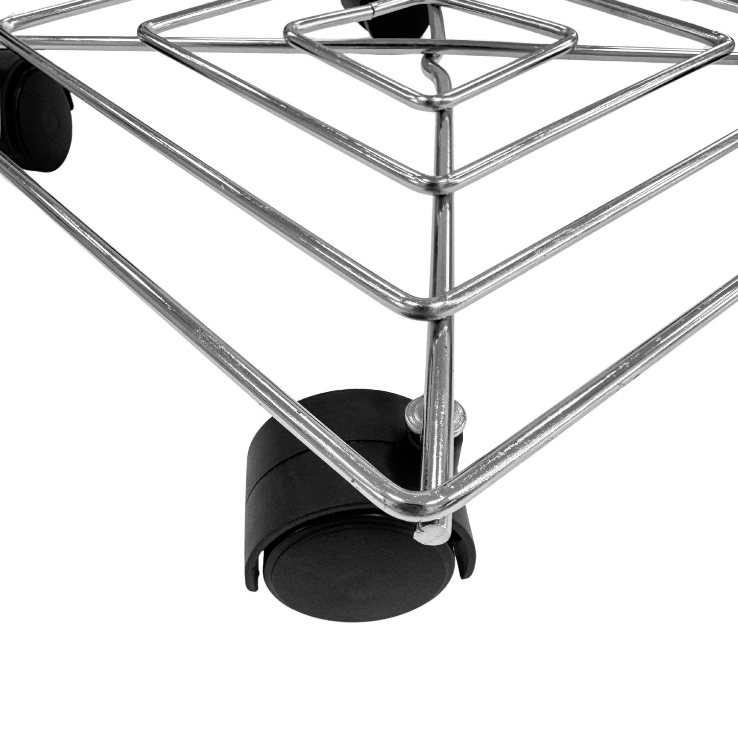 Soporte Con Ruedas Para Plantas 30cm Diámetro – Acero Resistente