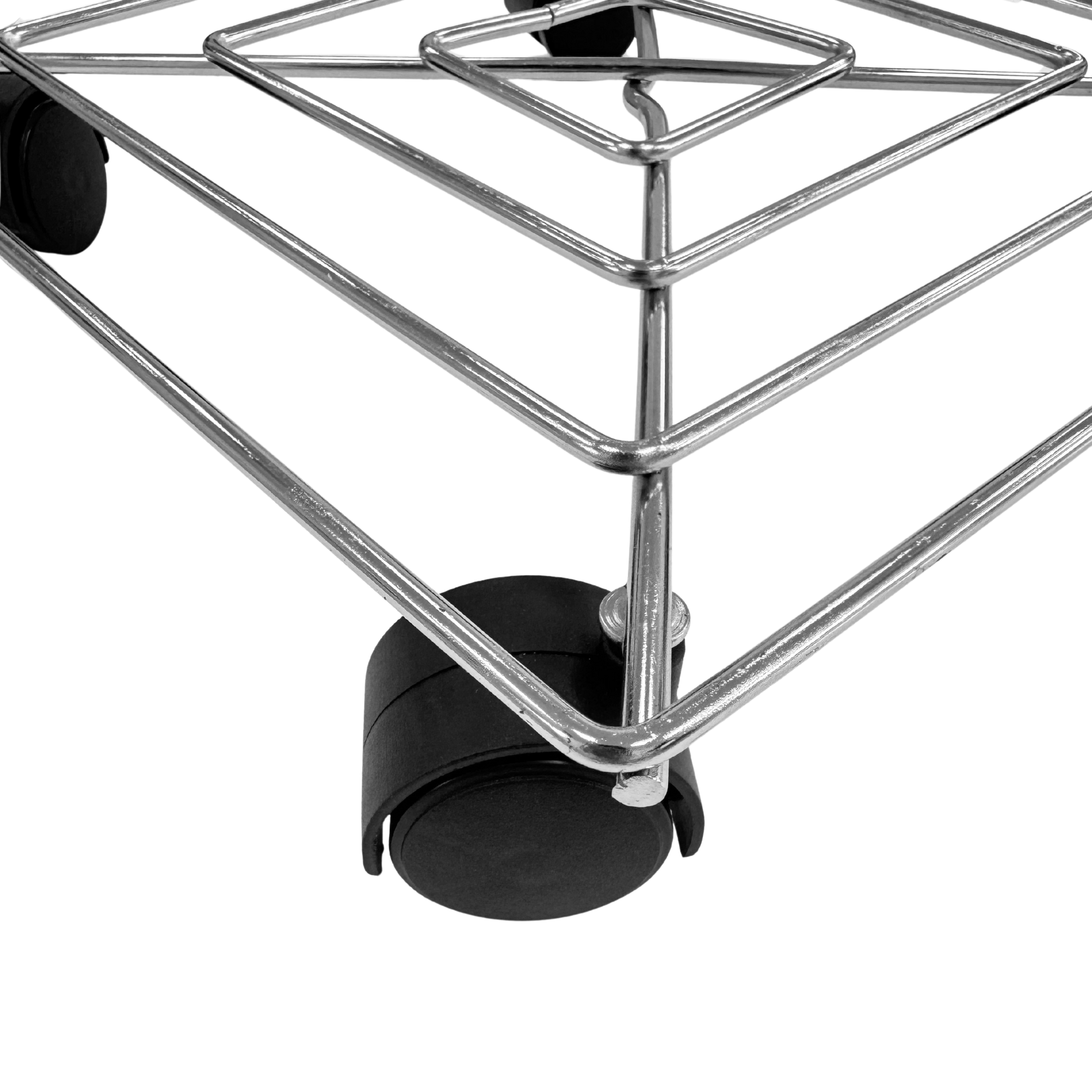 Soporte Con Ruedas Para Plantas 30cm Diámetro – Acero Resistente