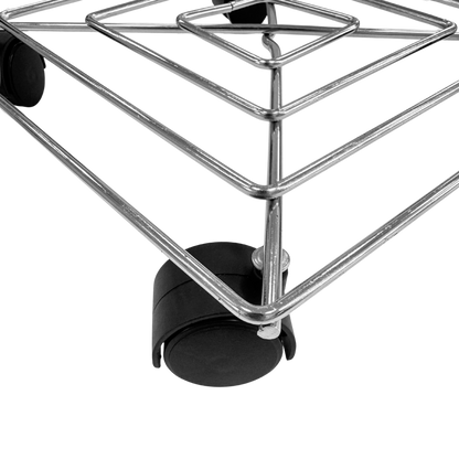 Soporte Con Ruedas Para Plantas 30cm Diámetro – Acero Resistente