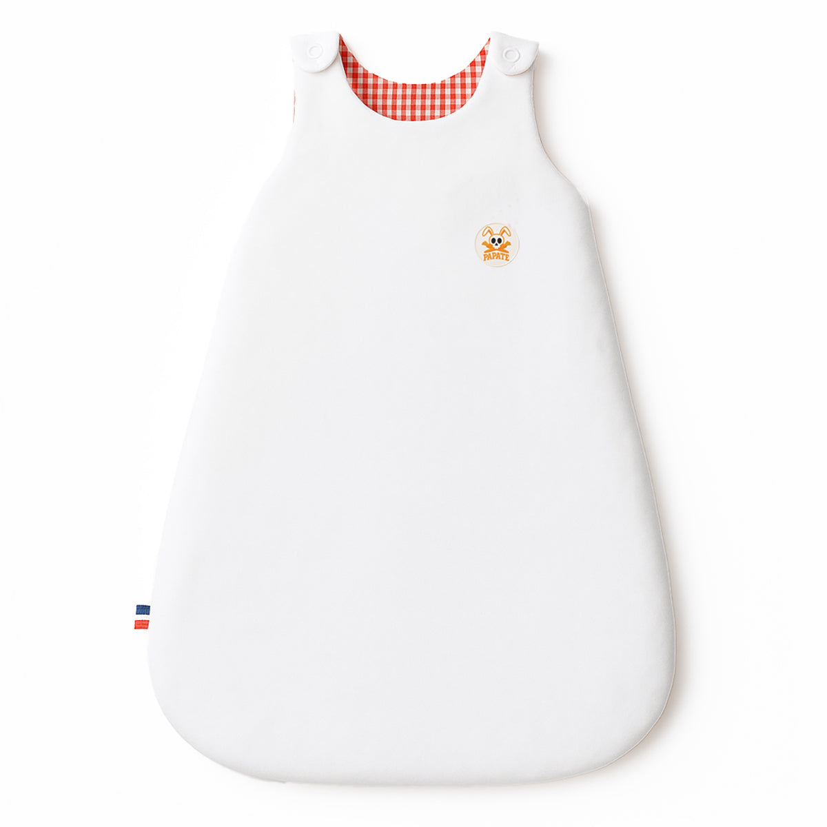 Saco De Dormir Entretiempo De Algodón Orgánico Saxe Blanco