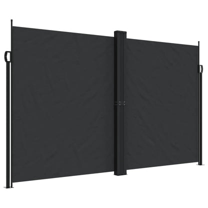 Vidaxl Toldo Lateral Retráctil Negro 200x600 Cm_0