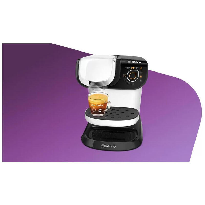 Cafetera Capsulas Multibebida Bosch Tassimo My Way 2 Blanca 1500w Capacidad 1.3l Automatica 1 Solo Botón Sensortouch Incluye Fil_2