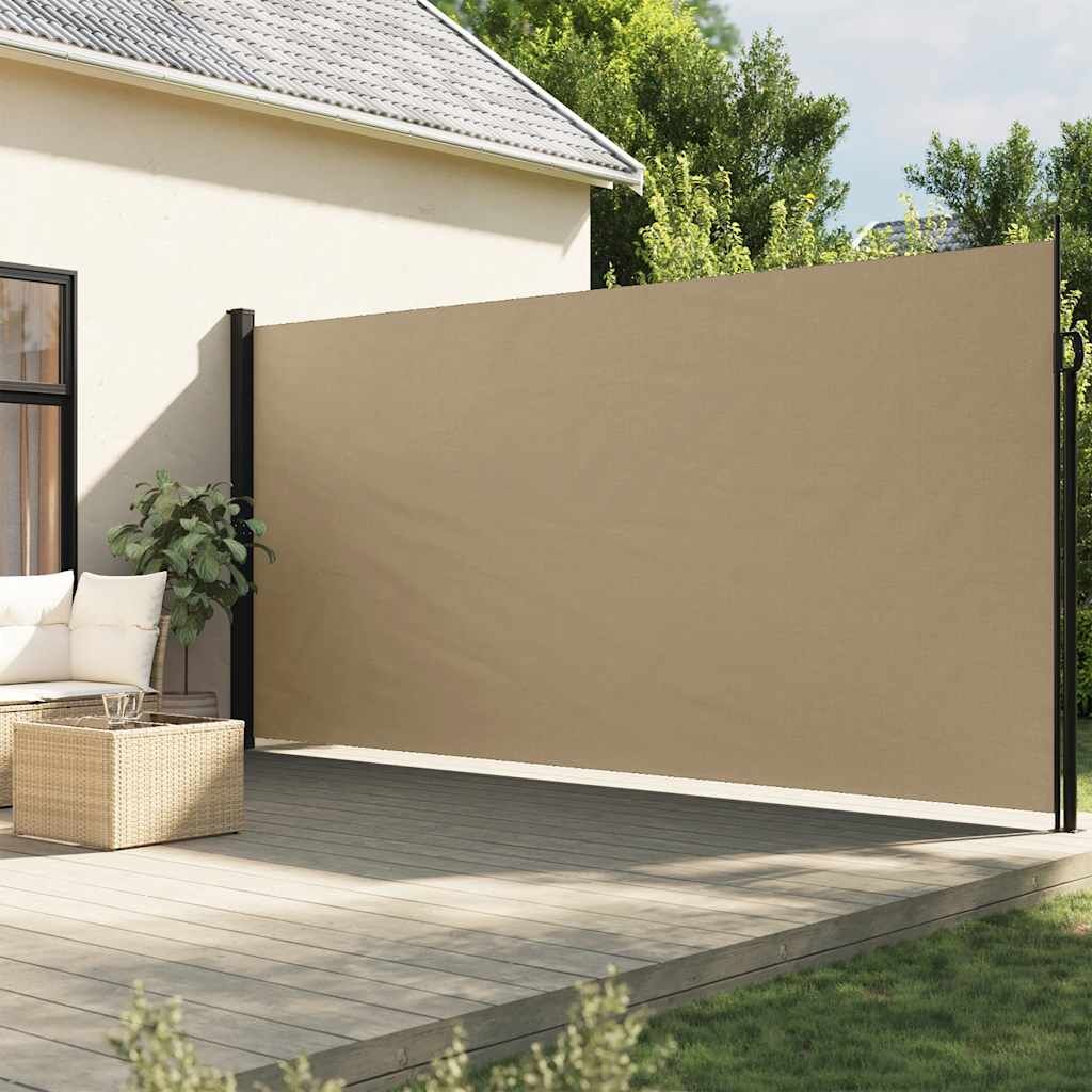 Vidaxl Toldo Lateral Retráctil Beige 220x300 Cm_1