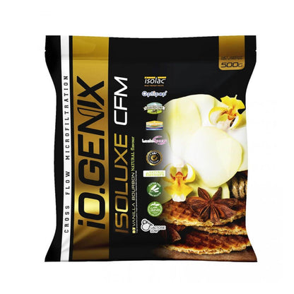Isoluxe Cfm - 500g - Vainilla Bourbon - Proteína De Aislado De Suero Isolate - Io.genix_0