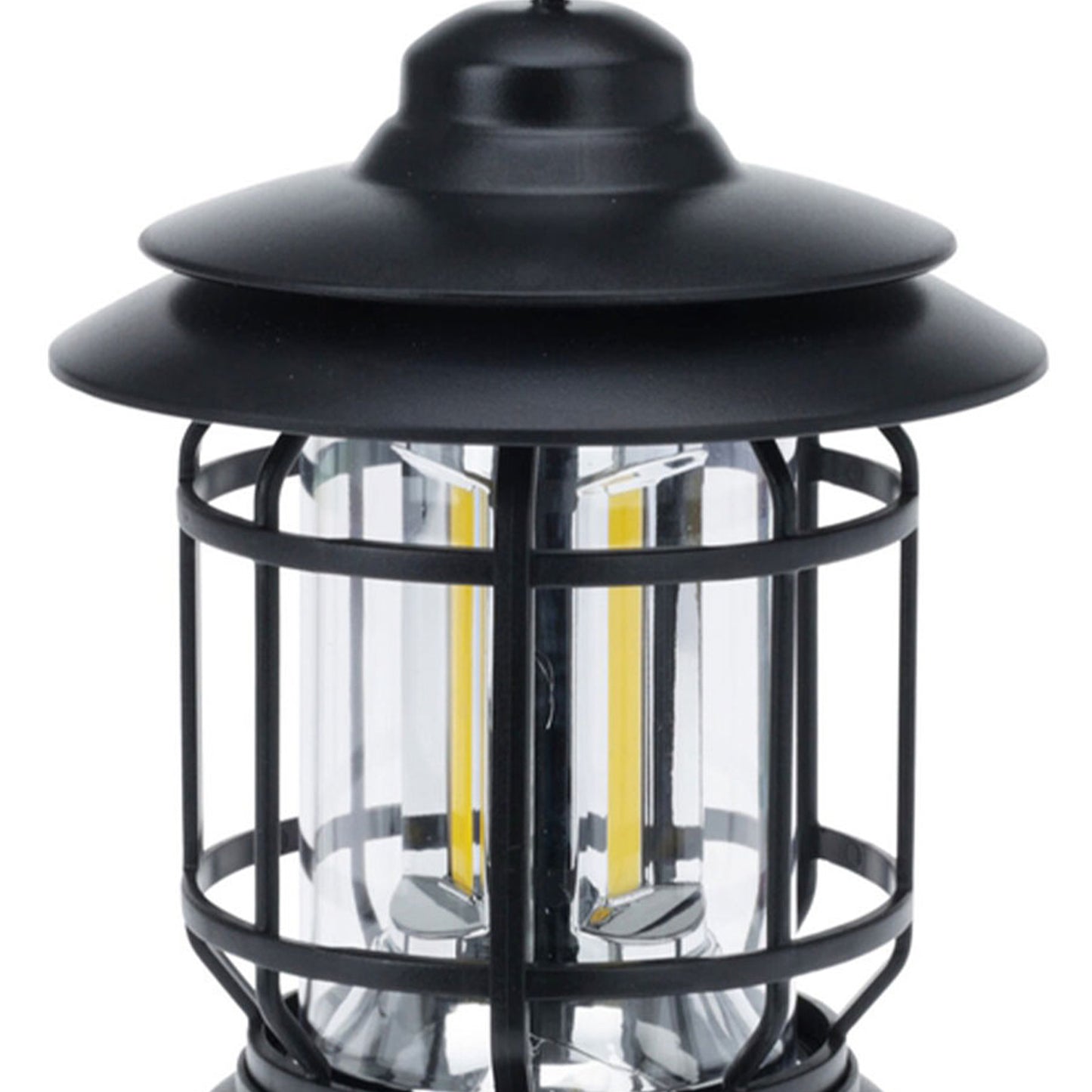 Well Home Luz De Camping Ø11,5x17,8cm Con 3 Bombillas Y Recargable Por Usb Color Negro_4
