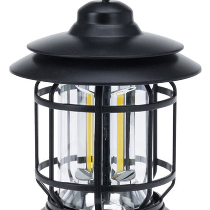 Well Home Luz De Camping Ø11,5x17,8cm Con 3 Bombillas Y Recargable Por Usb Color Negro_4