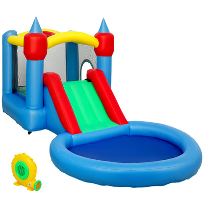 Aiyaplay Castillo Hinchable Con Soplador 4 En 1 415x205x190 Cm_0