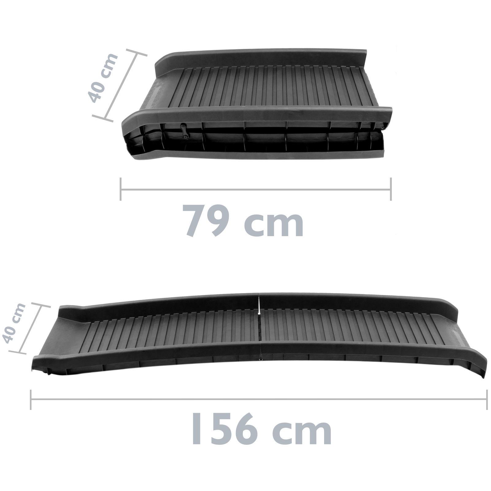 Rampa Plegable Para Perros Y Mascotas 156x40 Cm. Pasarela Antideslizante Para Coche Y Ventanas_1