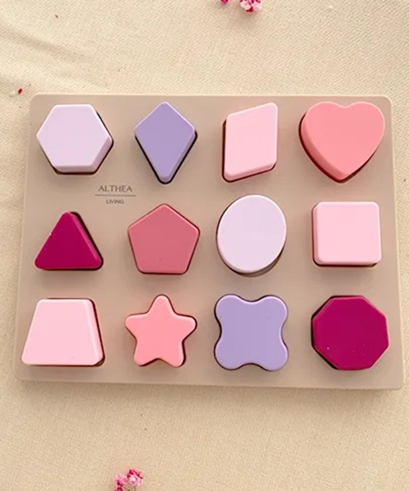 Puzzle Sensorial Para Bebé De Silicona Orgánica Althea Living Multicolor_4