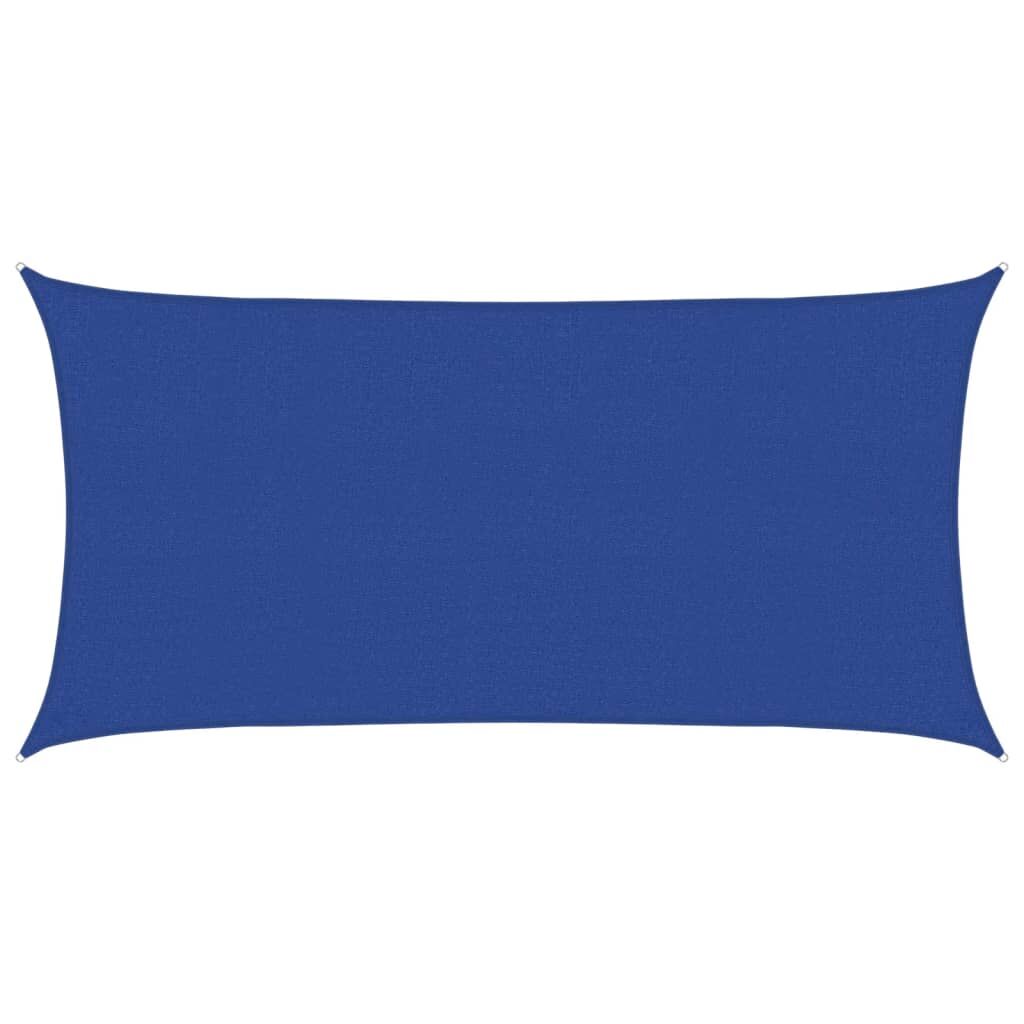 Vidaxl Toldo De Vela Azul Hdpe 160 G/m² 2,5x4,5 M_0
