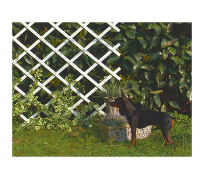 Celosía Plástico Extensible Blanco 0.5x1.5m_0