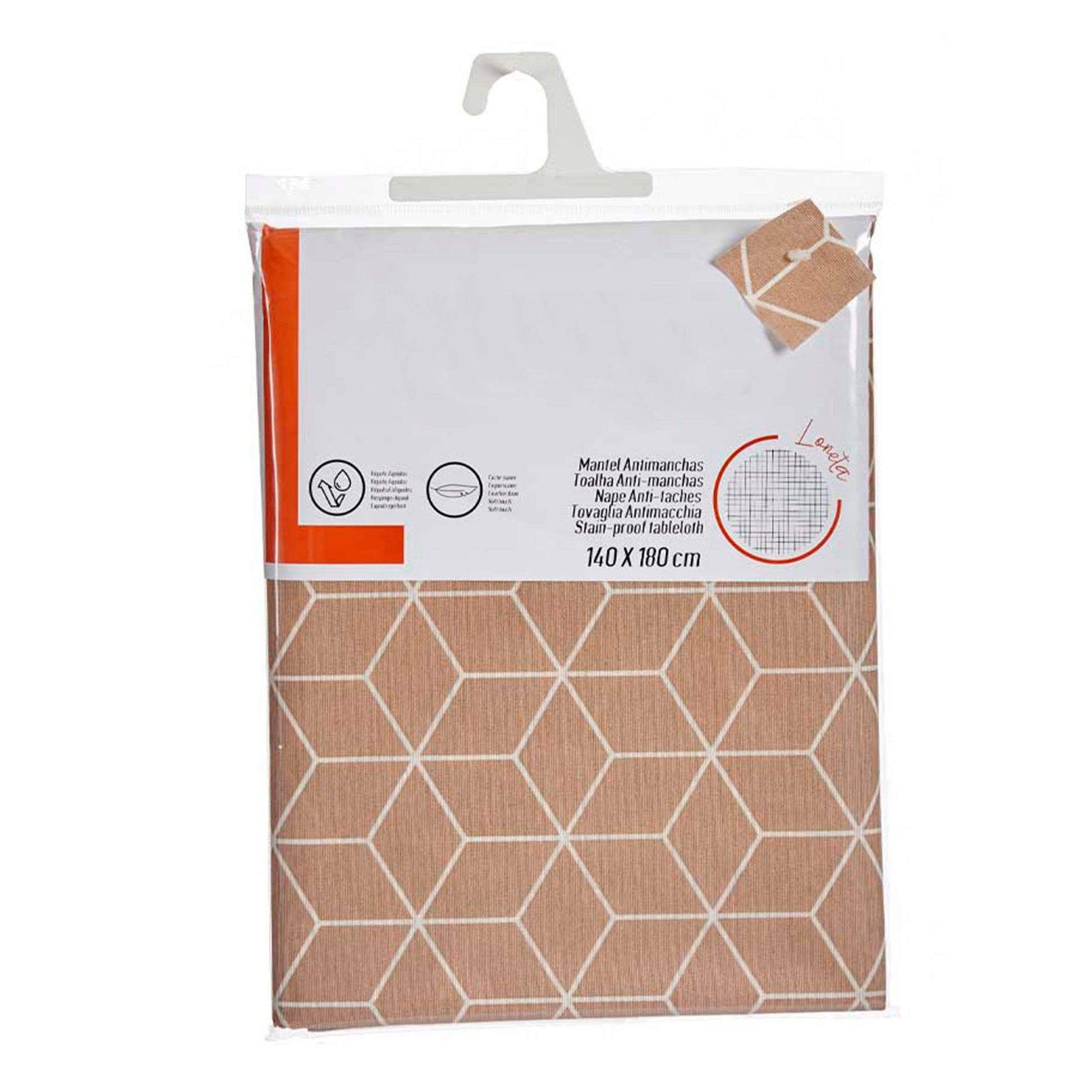 Mantel Loneta Antimanchas 140x180cm Abst Colección Kinvara_4