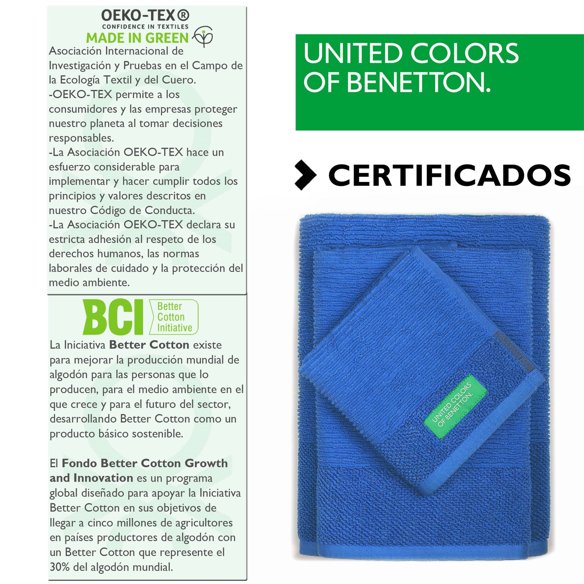 Pack De 2 Set De 3 Toallas De Baño Cada Uno En Color Azul Y Otras En Gris_3