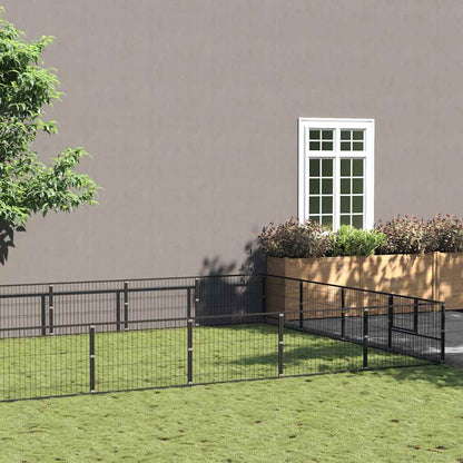 Perrera Acero 36 M² Negra_1