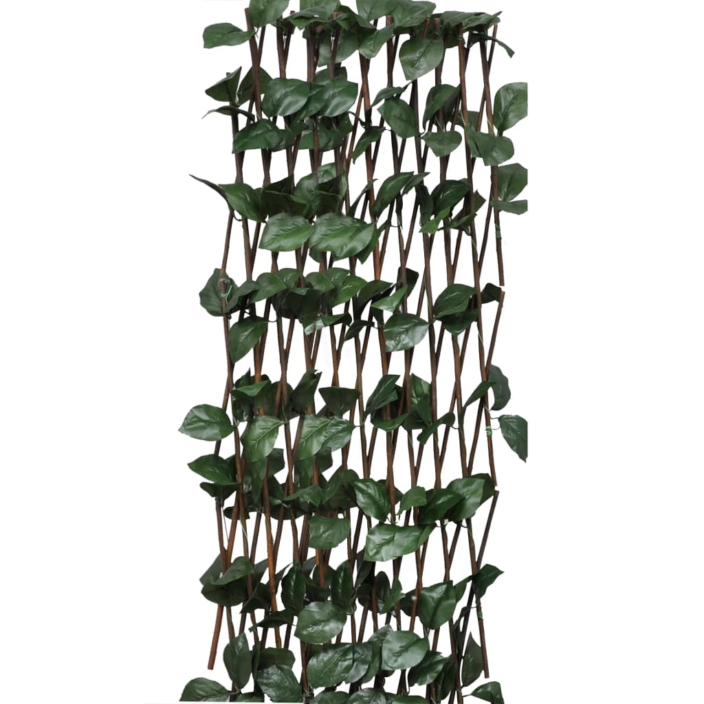 Vallas Enrejadas De Sauce 5 Uds Hojas Artificiales 180x60 Cm / Vetonek_1