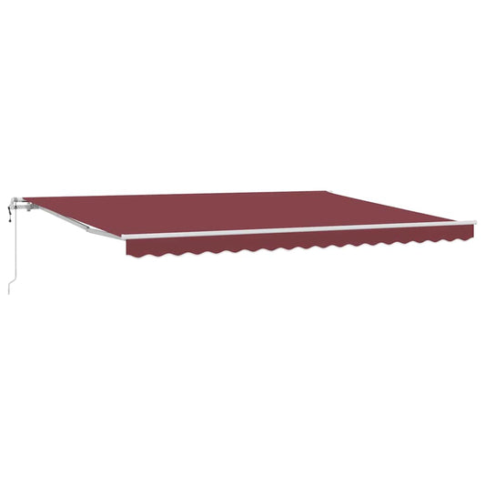 Toldo Retráctil Automático Burdeos 450x300 Cm_0