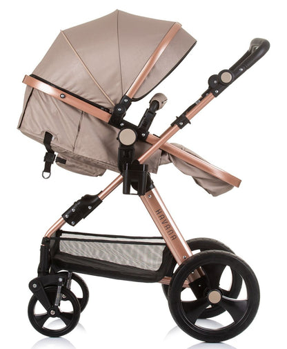 Carrito De Bebé Havana Trio Convertible Hasta 22 Kg Con Bolso Y Mosquitera Golden Beige_2