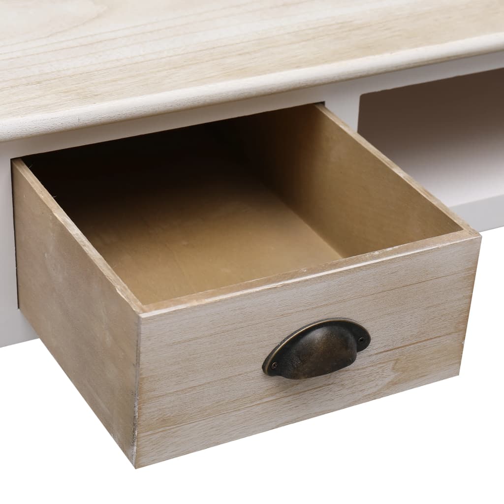Mesa Consola De Madera 110x45x76 Cm_4