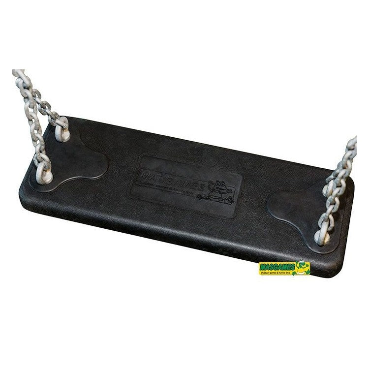 Columpio Doble De Madera Masgames Vega (asientos Mixtos) Superficie De Arena, Tierra O Cesped.