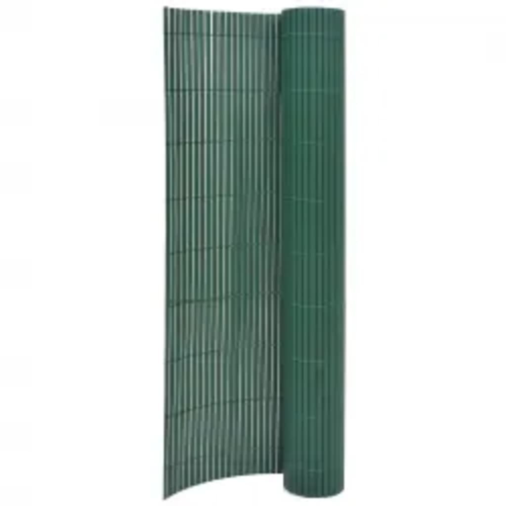Valla De Jardín De Doble Cara Verde 110x500 Cm / Vetonek_4