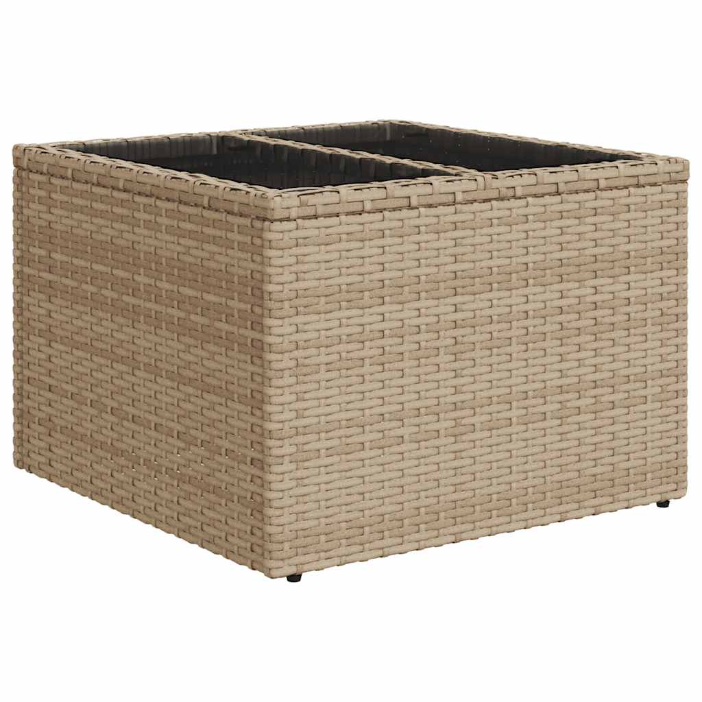 Set De Sofás De Jardín Y Cojines 8 Piezas Ratán Sintético Beige / Vetonek_5