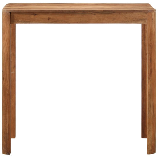 Mesa Alta Cocina Madera Acacia Acabado Miel 110x55x106 Cm_0