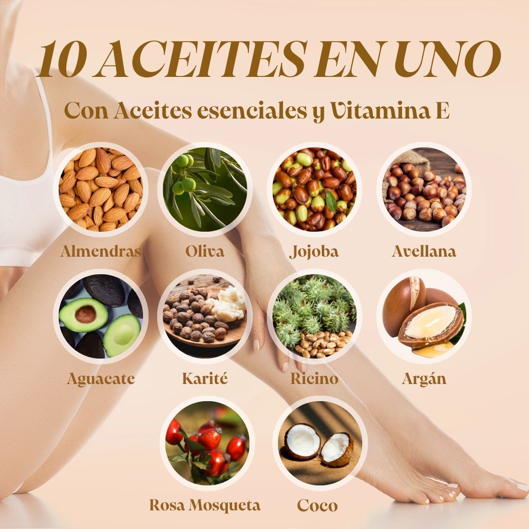 QKnatur - Aceite Corporal All In One - 200ml - Mejora La Apariencia De Cicatrices | Prevención De Manchas Y Estrías_3