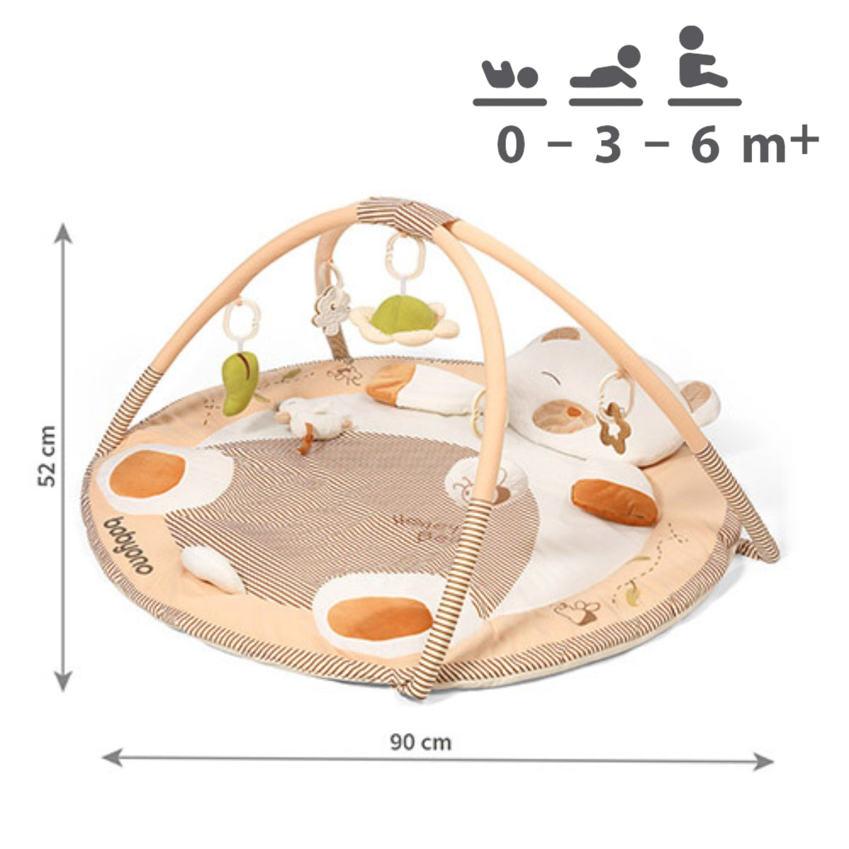 Babyono Manta De Actividades Bebés | Juego, Estimulación Y Desarrollo Desde El Primer Día_1