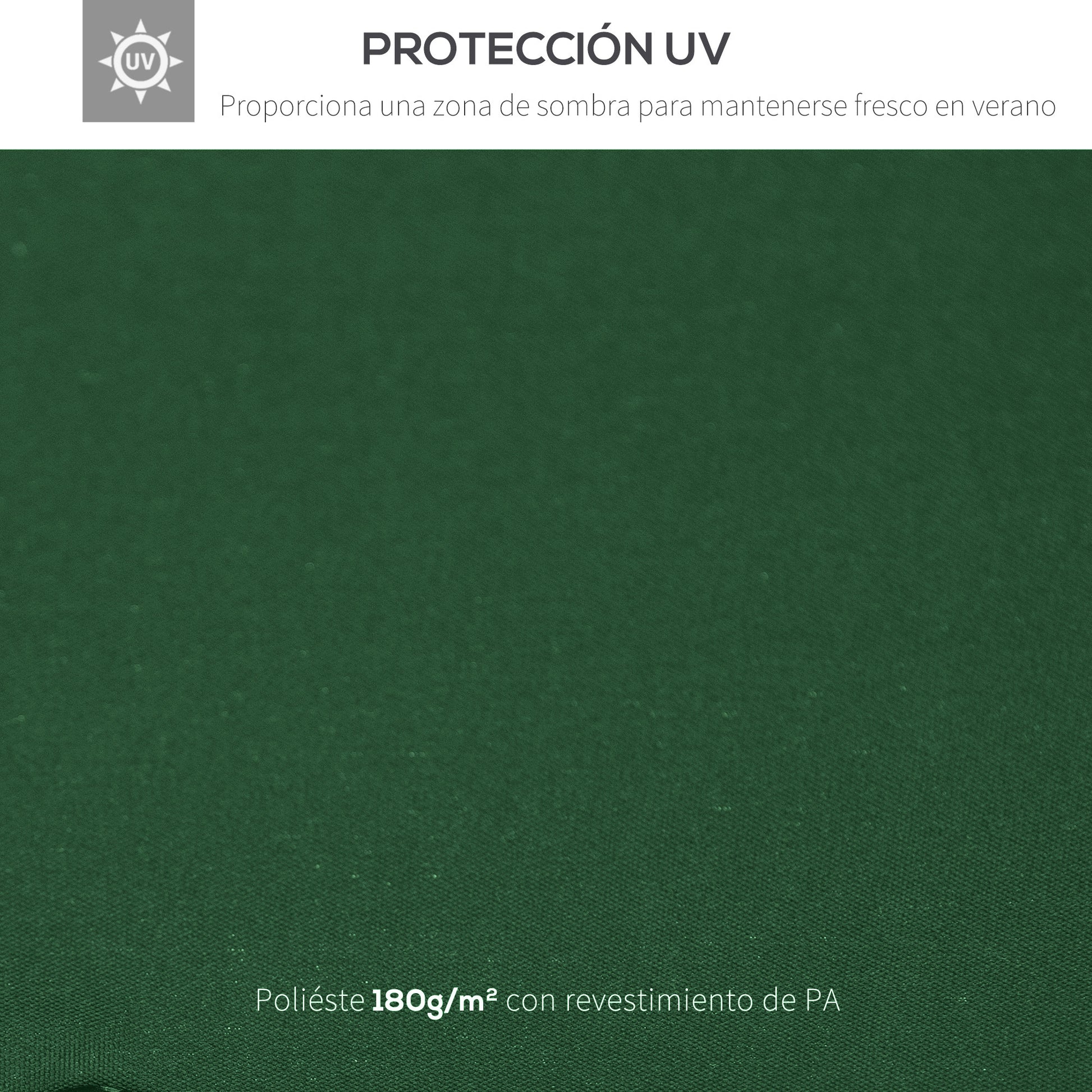 Outsunny Techo De Reemplazo 3x3m Para Estructura De Carpa Pabellón_5