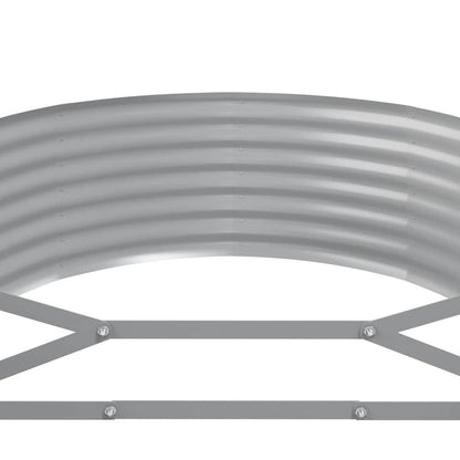 Jardinera Arriate Acero Galvanizado Antracita 249x100x36cm_4