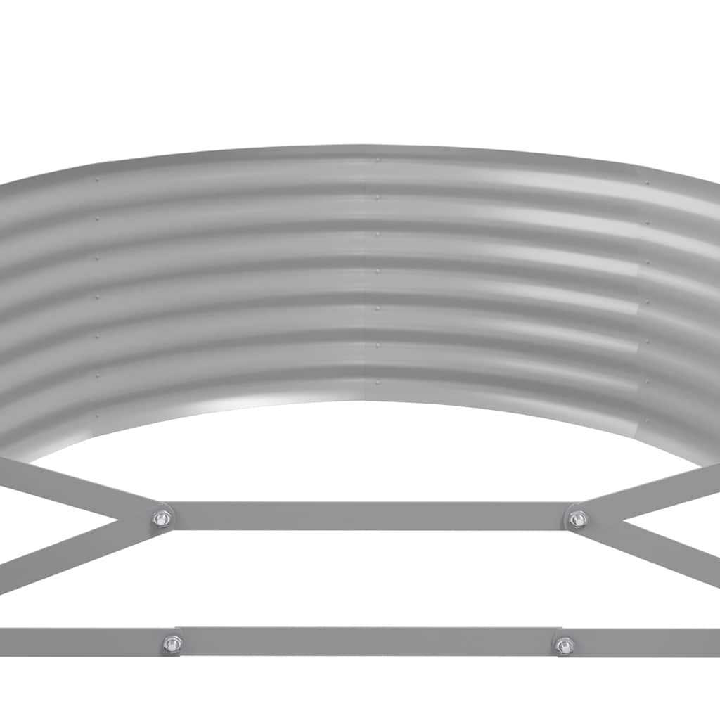 Jardinera Arriate Acero Galvanizado Antracita 507x100x36cm_4