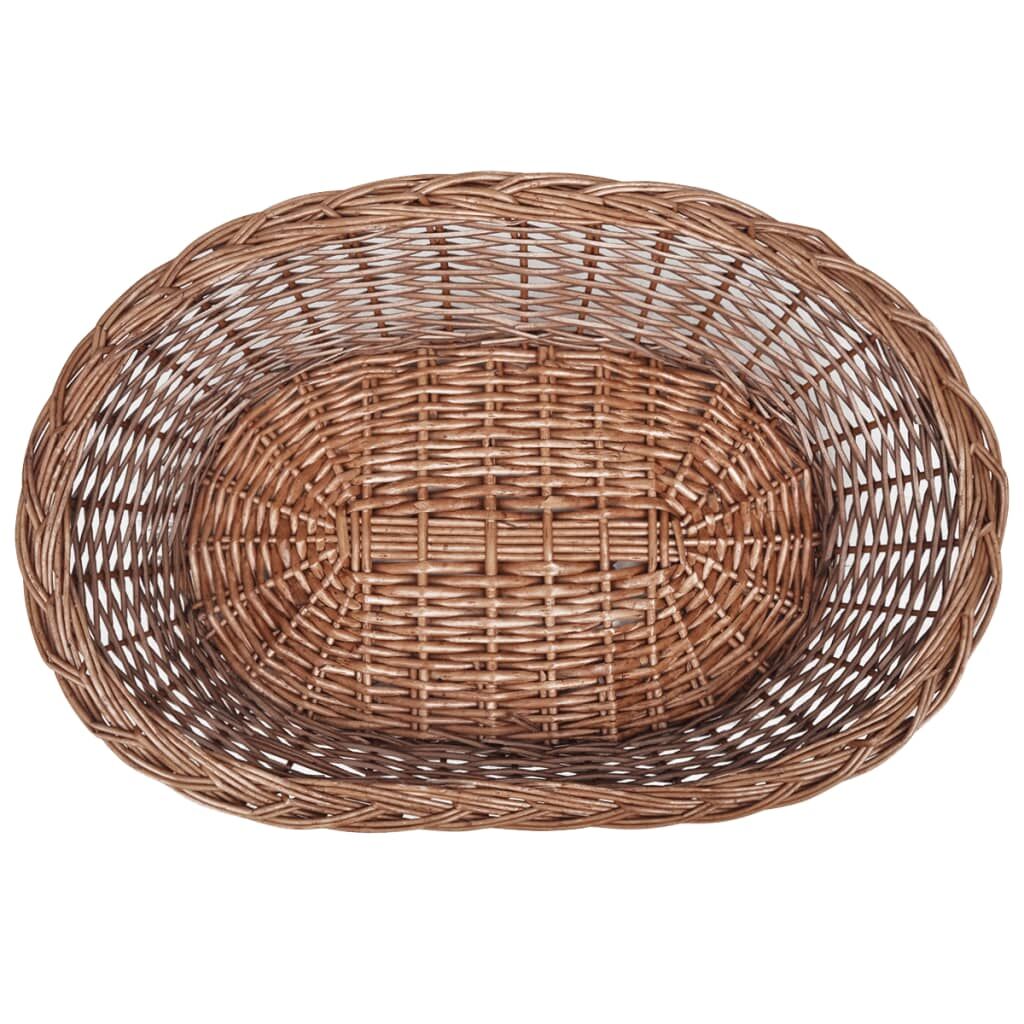 Vidaxl Cesta Para Perros/cama Para Mascotas Sauce Natural 69 Cm_3