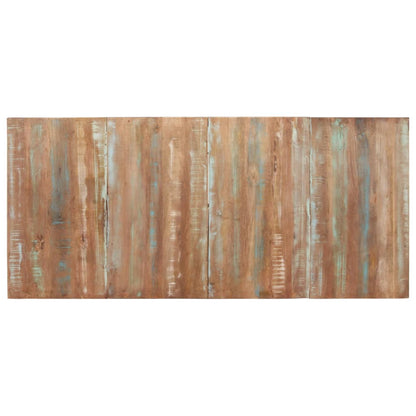 Mesa De Comedor De Madera Maciza Reciclada 200x90x76 Cm_2