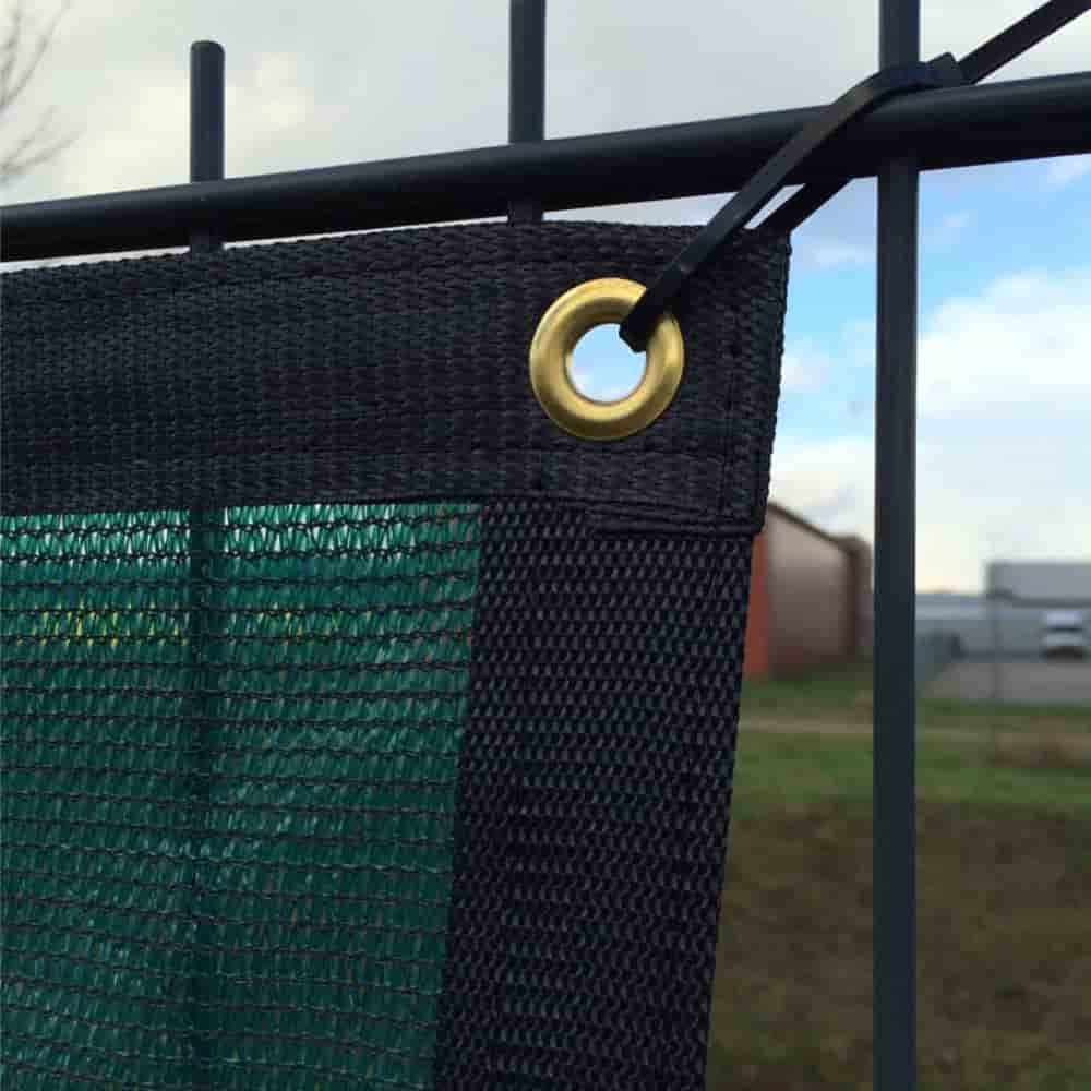 Tejido De Valla De Construcción Verde Reforzado 1, 76m X 3, 41m_2