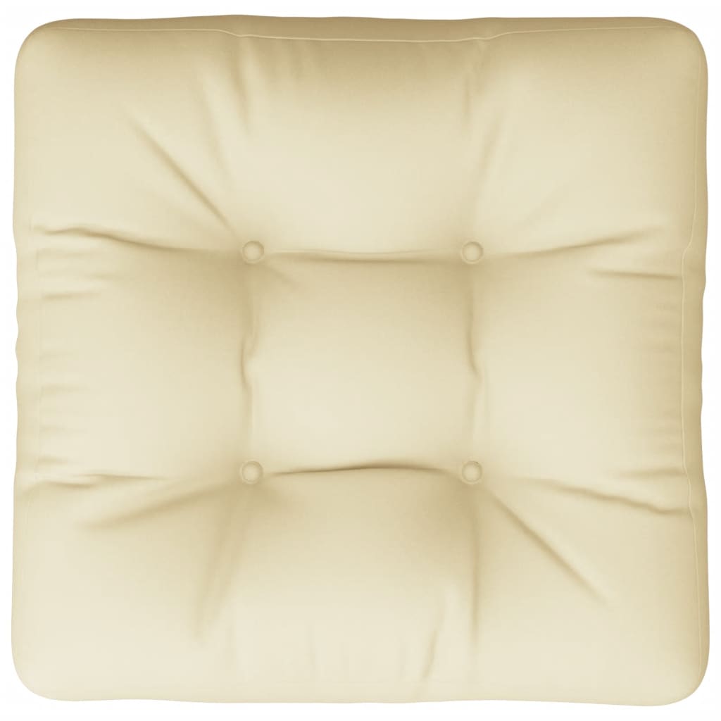 Vidaxl Cojín Para Sofá De Palets Tela Crema 60x61,5x10 Cm_5