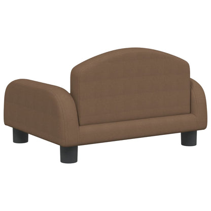 Cama Para Perros De Tela Marrón 50x40x30 Cm / Vetonek_5