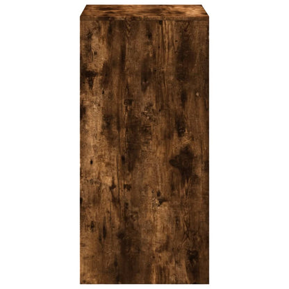 Mesa Alta De Bar Madera Ingeniería Roble Ahumado 51x50x103,5 Cm_3